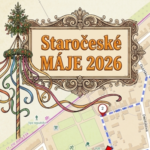 Staročeské máje – mapka průvodu